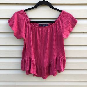 One Clothing | scoop neck flowy top